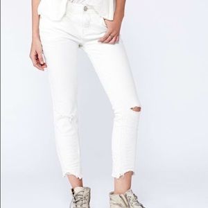 Free People destroyed ankle NWT